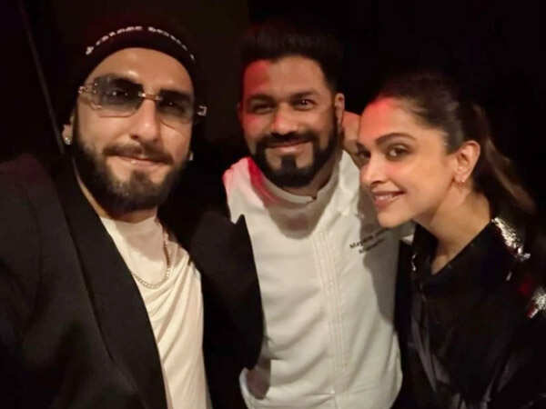 Ranveer Singh and Deepika Padukone Relish Indian Delicacies&hellip;