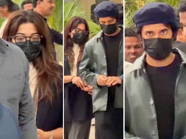 Pics: Rashmika Mandanna Vijay Deverakonda Return From Their Vacation