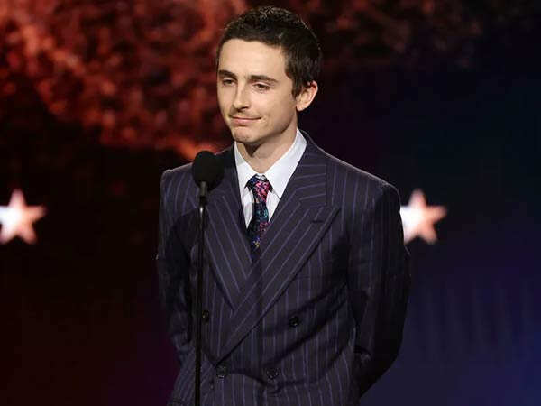 Timothee Chalamet Reflects on His Critics Choice Win for Marty Supreme