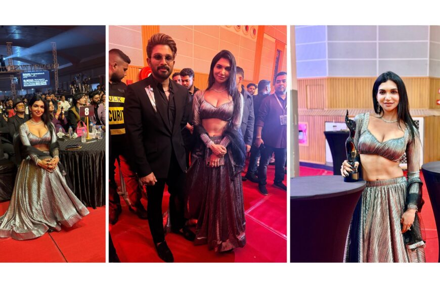 Actress Kriti Verma Seen at Filmfare 2026 Among Industry Peers