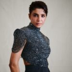 Samantha Ruth Prabhu wore an all-black Krésha Bajaj ensemble for Vogue Values: Women of Excellence