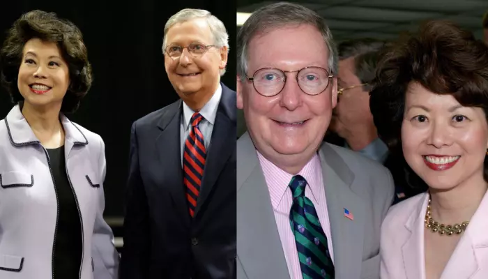 Senator Mitch McConnell And Elaine Chao’s Relationship, Introduced By A Friend, No Kids In 33 Years?