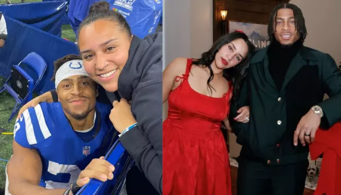 Meet Jonathan Taylor’s Wife, Ayanna Chapman, High School Sweetheart, Mother Of His Daughter And More