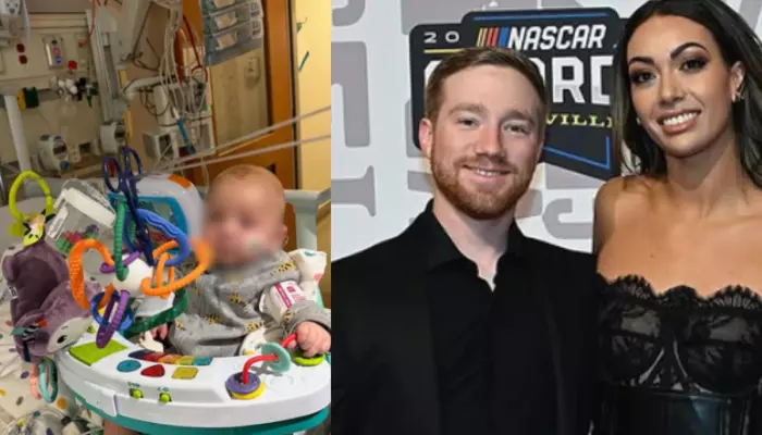 Tyler Reddick’s Nine Month Old Son, Rookie Was Diagnosed With Tumour On Chest And Had A Surgery?