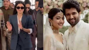 Rashmika Mandanna And Vijay Deverakonda Arrive At Udaipur&hellip;