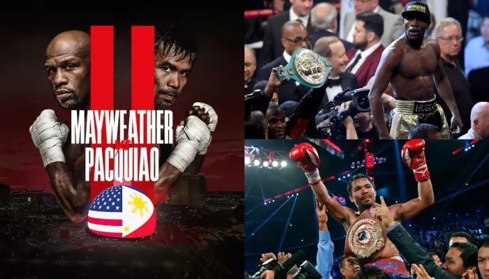 Floyd Mayweather Jr VS Manny Pacquiao, Who’s Richer? Inside Their Net Worth Ahead Of Iconic Rematch