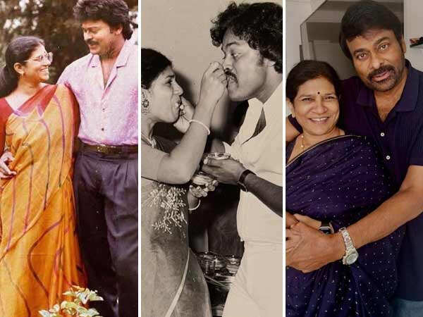 Pics: Chiranjeeviâs Birthday Wishes to Wife Surekha âI&hellip;