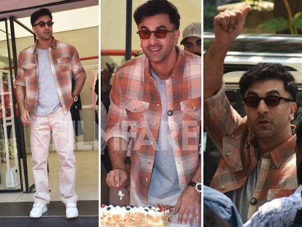 Ranbir Kapoor Celebrates His Clothing Brands First Anniversary in Mumbai