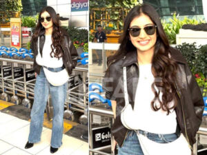 Sara Arjun flaunts a sleek Kate Spade crossbody&hellip;