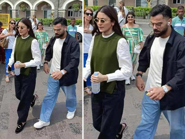 Photos: Anushka Sharma and Virat Kohli Head to…