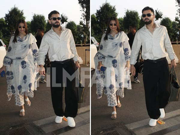 Photos: Anushka Sharma and Virat Kohli Smile at…