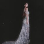 Disha Patani’s custom Falguni Shane Peacock gown plays with shine and bold detailing