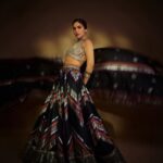 Bhumi Pednekkar’s ensemble puts the focus on an intricately worked halter blouse
