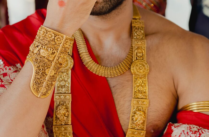 Wedding jewellery for men that goes beyond rings