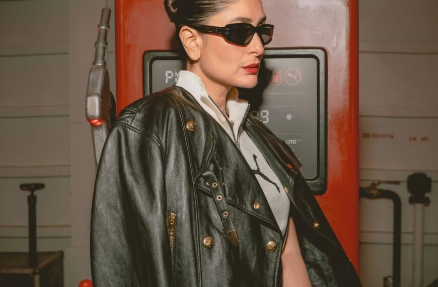 Kareena Kapoor Khan adds edge to athleisure with a Phoebe Philo-era Céline leather