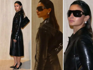 Alia Bhatt Serves Sleek Leather Glam in Style&hellip;