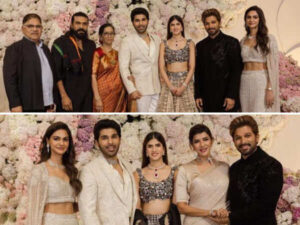 Photos: Celebs at Allu Sirish and Nayanikaâs Pre-wedding&hellip;