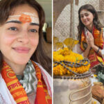 Ananya Panday Seeks Blessings At Dwarkaâs Nageshwar Temple With Family