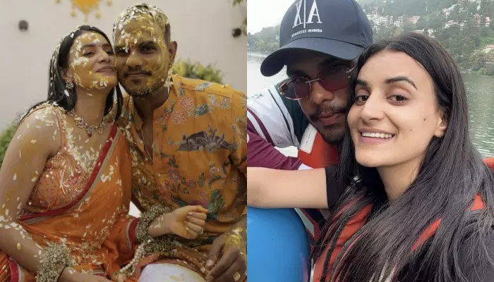 Inside Cricketer Yash Dayal And Shweta Pundir’s Pool Haldi Ceremony, Content Creator Goes De-Glam