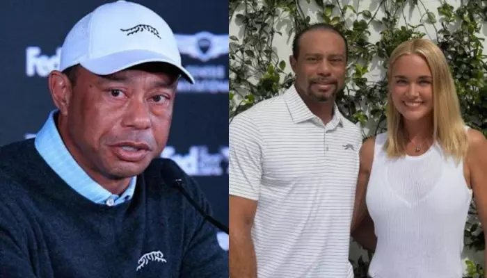 Tiger Woods Shared Rare PDA With Vanessa Trump Before His Car Crash, Private Moment Resurfaces