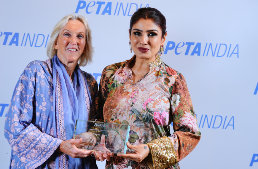 Raveena Tandon joins PETA India as Honorary Director, Rupali Ganguly wins Humanitarian honour