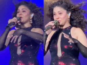 Sunidhi Chauhan Gets Emotional During Her Lucknow Concert&hellip;
