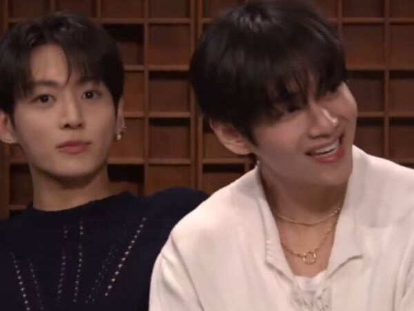 BTS: V and Jungkookâs Fallon Moment Goes Viral After kissing Mix-up