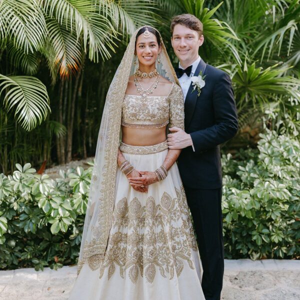 A wedding in Mexico with Hindu-Catholic rituals and&hellip;