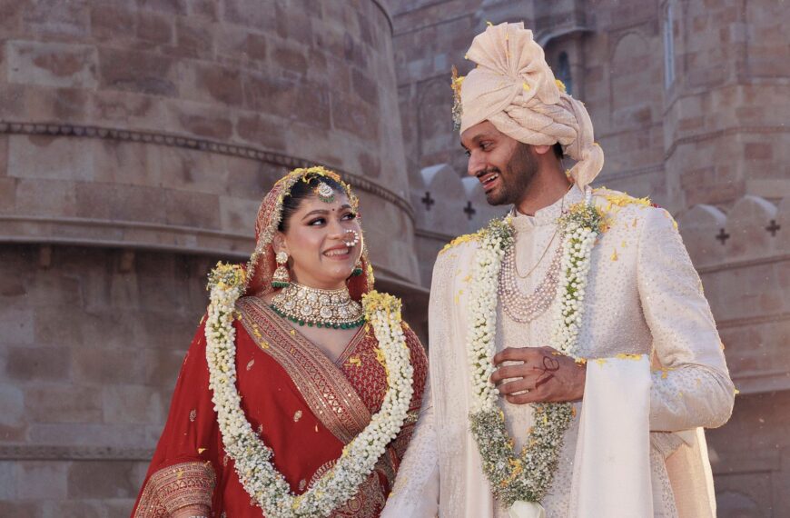 This wedding in Jaisalmer had Swati Snacks, 15 kinds of chaat and a Sabyasachi bride