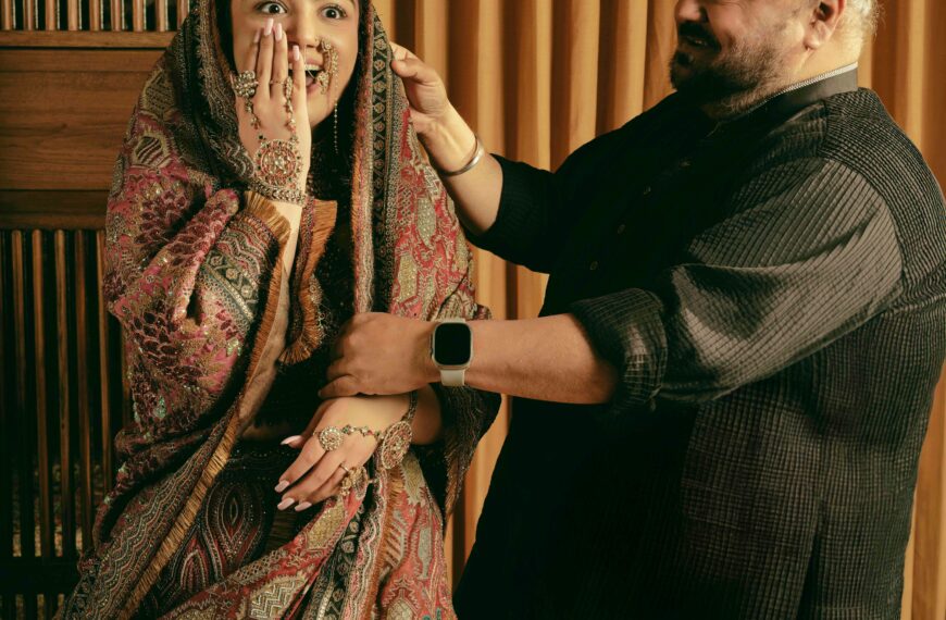 JJ Valaya created a one-of-a-kind wedding wardrobe for his daughter, Hoorvi