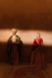 This wedding in Rajasthan brought together Scandinavian minimalism&hellip;