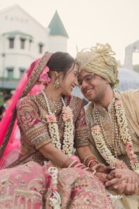 At this wedding in Mussoorie, the bride wore&hellip;