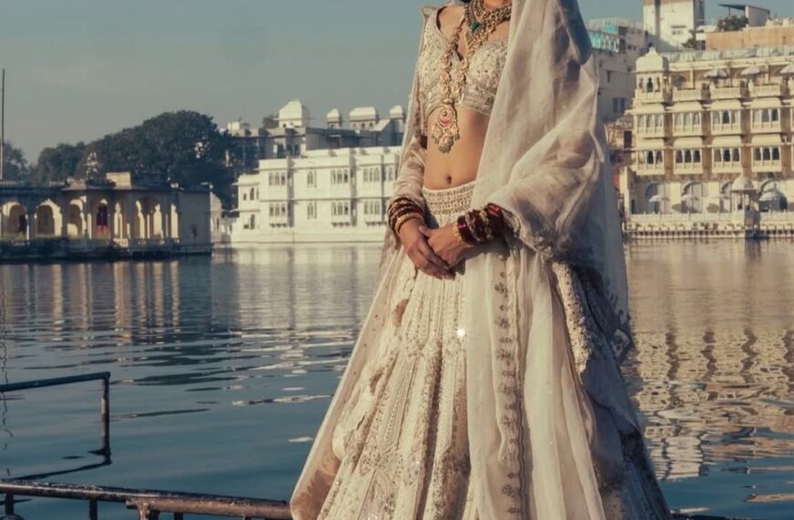 When everyone is wearing a white bridal lehenga, Indian designers explain how to make it personal
