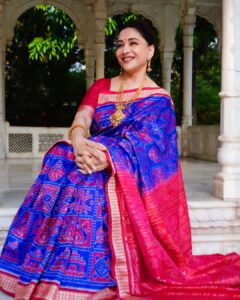 Madhuri Dixit Nene’s sari draws on the woven&hellip;