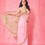 Kiara Advani’s House of Masaba sari centres patchwork, buta work and gold embroidery