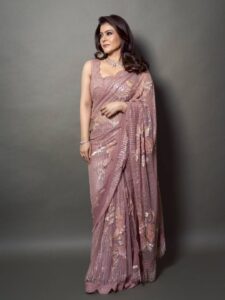Kajol’s Rimple & Harpreet sari is covered in&hellip;