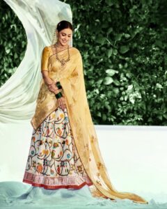 Genelia Deshmukh’s custom Paithani lehenga makes a case&hellip;