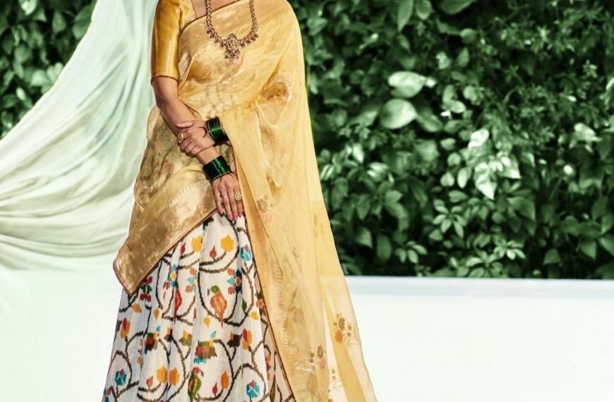 Genelia Deshmukh’s custom Paithani lehenga makes a case for cotton ceremonial wear