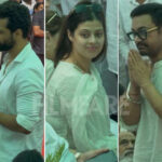 Photos: Aamir Khan and Vicky Kaushal Attend Asha Bhosleâs Last Rites Zanai Bhosle Breaks Down