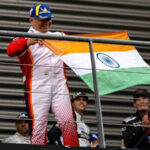 Pics: Superstar Ajith Kumar Waves Indian Flag After Podium Finish at Belgium Race