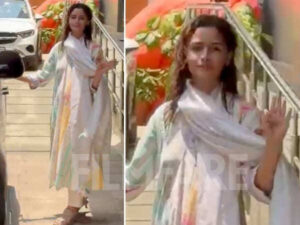 PHOTOS: Alia Bhatt Gets Clicked in White Traditional&hellip;
