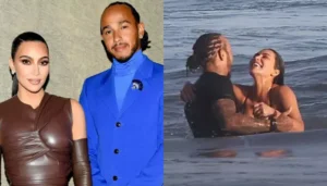 Kim Kardashian And Lewis Hamilton’s Malibu Kiss Stirs&hellip;