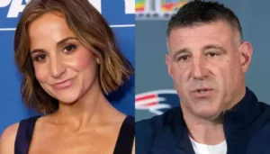 Mike Vrabel Passionately Kisses Dianna Russini Wearing Wedding&hellip;