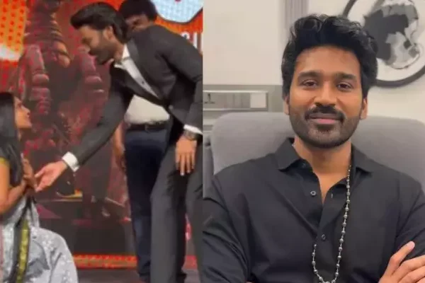 Dhanush Stops Kneeling Fan At Kara Event From&hellip;