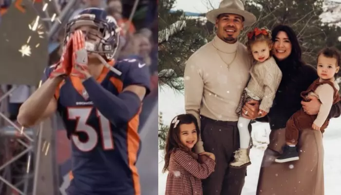 Meet NFL Player, Justin Simmons’ Wife, Taryn As 32-Year-Old Announces His Retirement After 10 Years