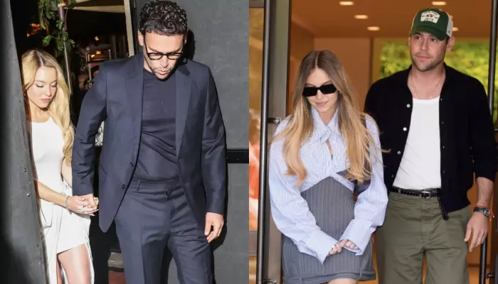 Sydney Sweeney And Her BF, Scooter Braun Share Cutesy Kiss At The Premiere Of ‘Euphoria’ Season 3