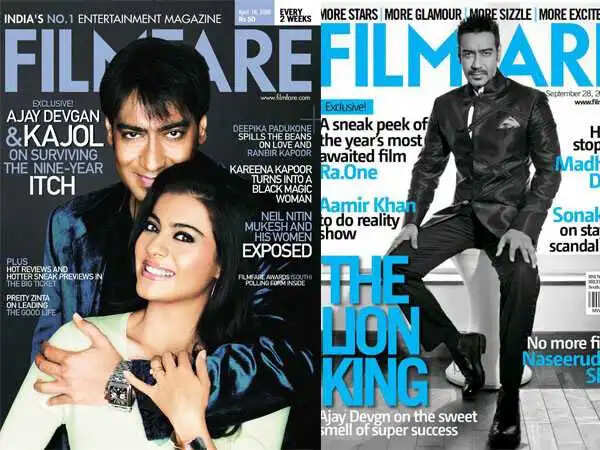 Birthday Special: Best of Ajays Filmfare covers