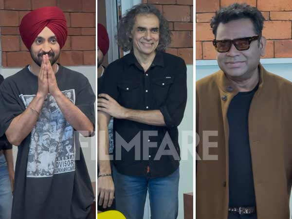 Photos: Imtiaz Ali Brings Together Diljit Dosanjh AR Rahman and Irshad Kamil for Main Vaapas Aaunga