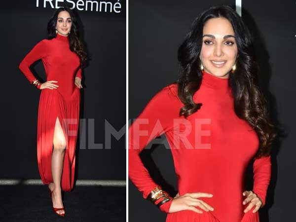 Kiara Advani Turns Heads in a Scarlet Statement Gown at The Devil Wears Prada 2 Screening