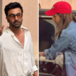 Photos: Ranbir Kapoor And Alia Bhatt Visit Sanjay Leela Bhansaliâs Office